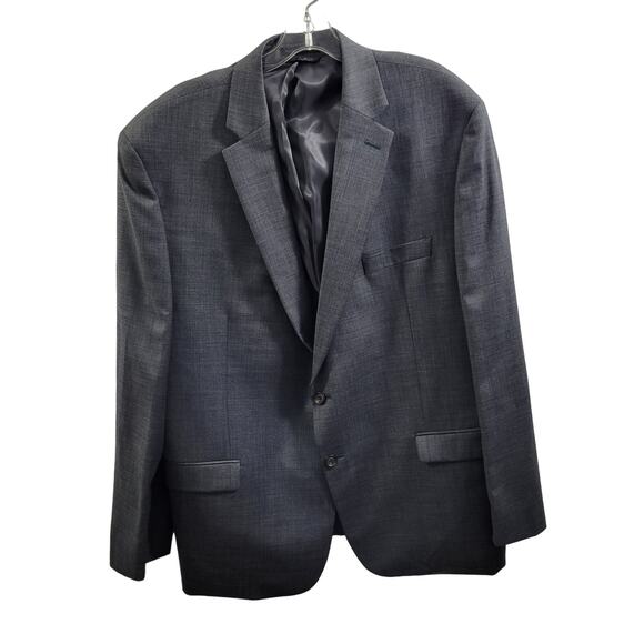 Lauren Ralph Lauren Gray 100% Wool Natural Stretch Sports Jacket Size 48R 11924 - Picture 1 of 10